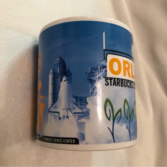 1998 STARBUCKS Orlando Coffee MUG Cup COLLECTOR Vintage Jumbo 20 Oz Florida - Picture 2 of 6